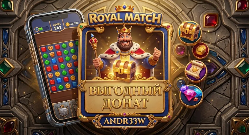 Royal Match | Донат | 24/7