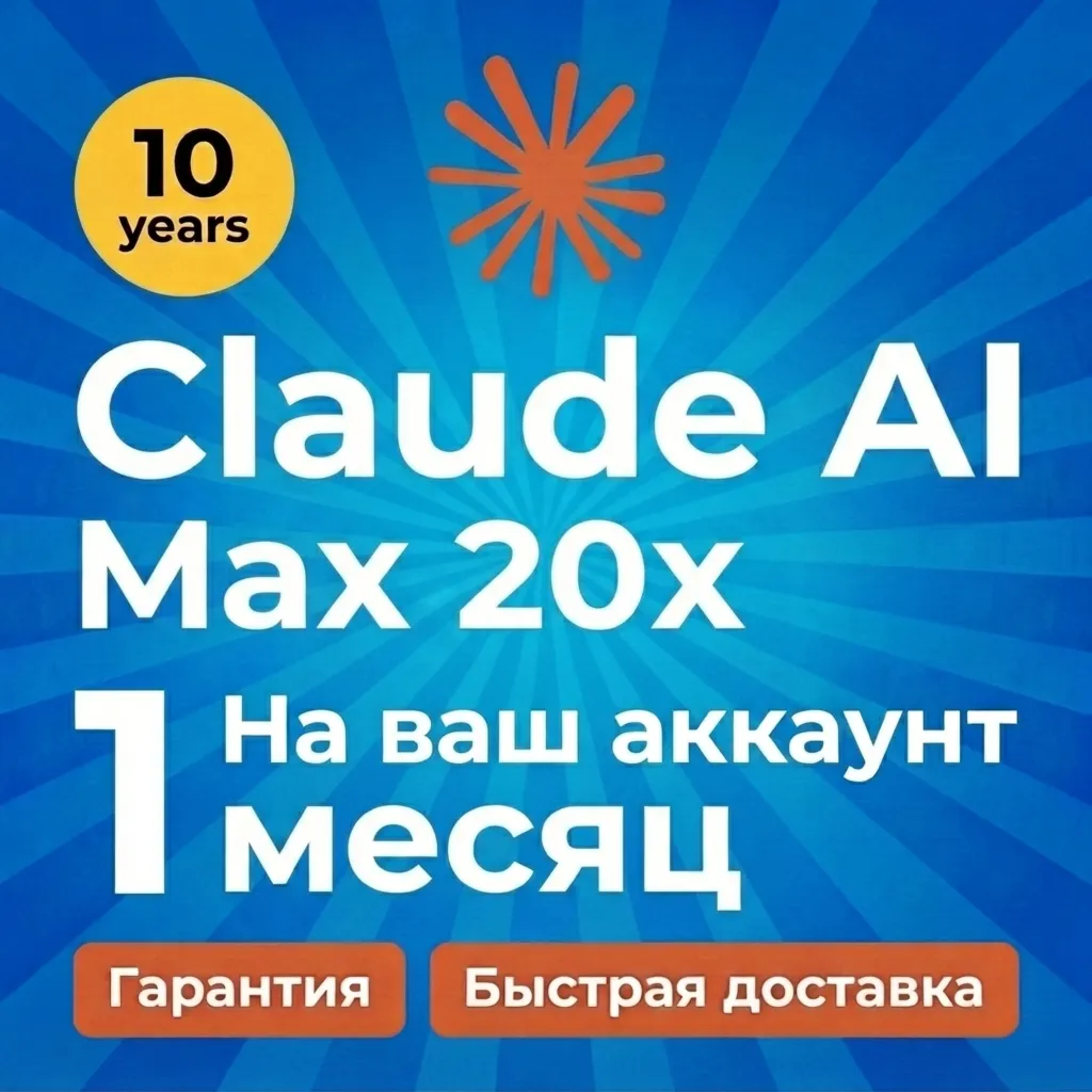 Claude AI MAX 20x на ваш аккаунт | БЕЗ входа |Гарантия| Fable 5 /Opuse/Sonnet