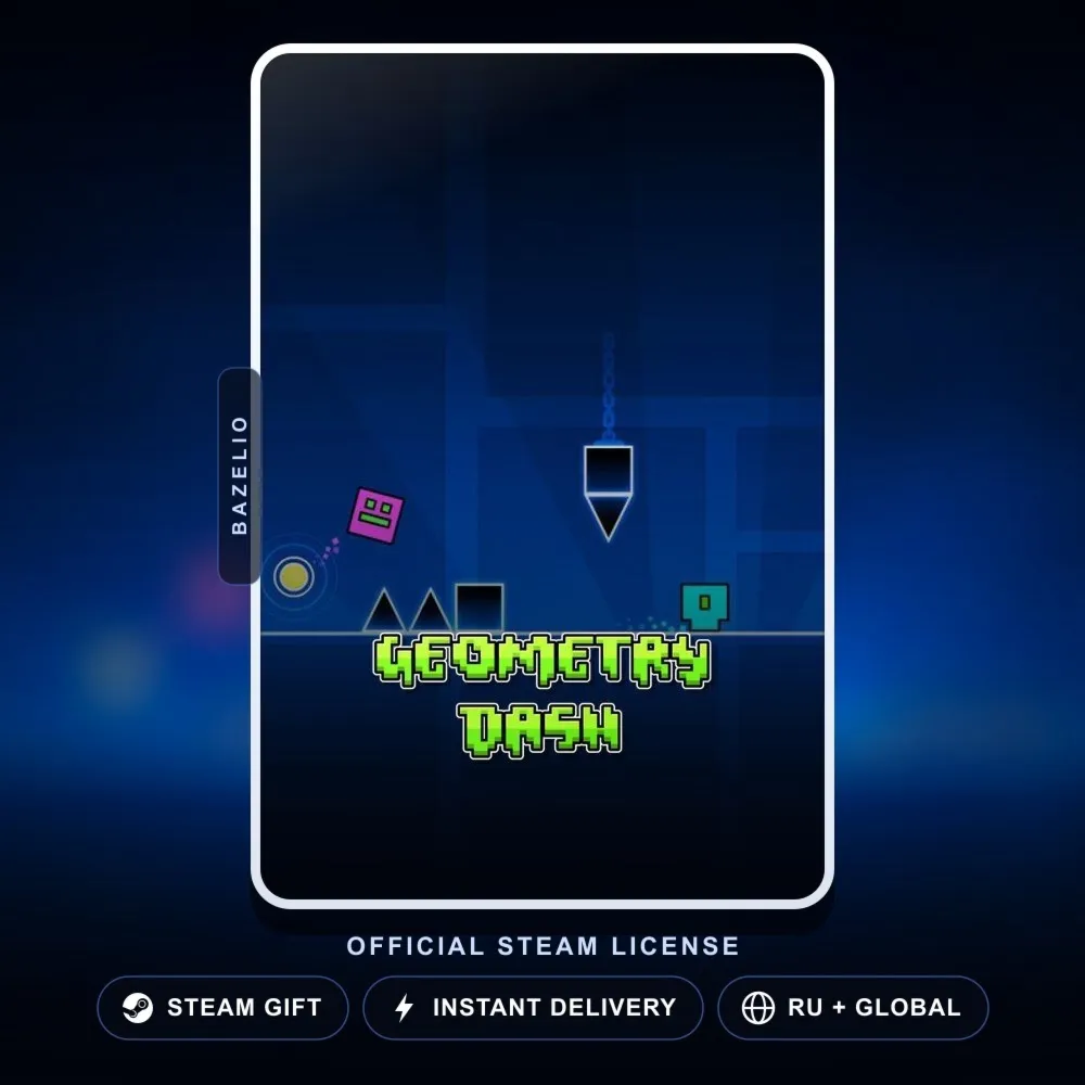 Geometry Dash (Steam Gift) · РФ и весь мир · Автодоставка 24/7