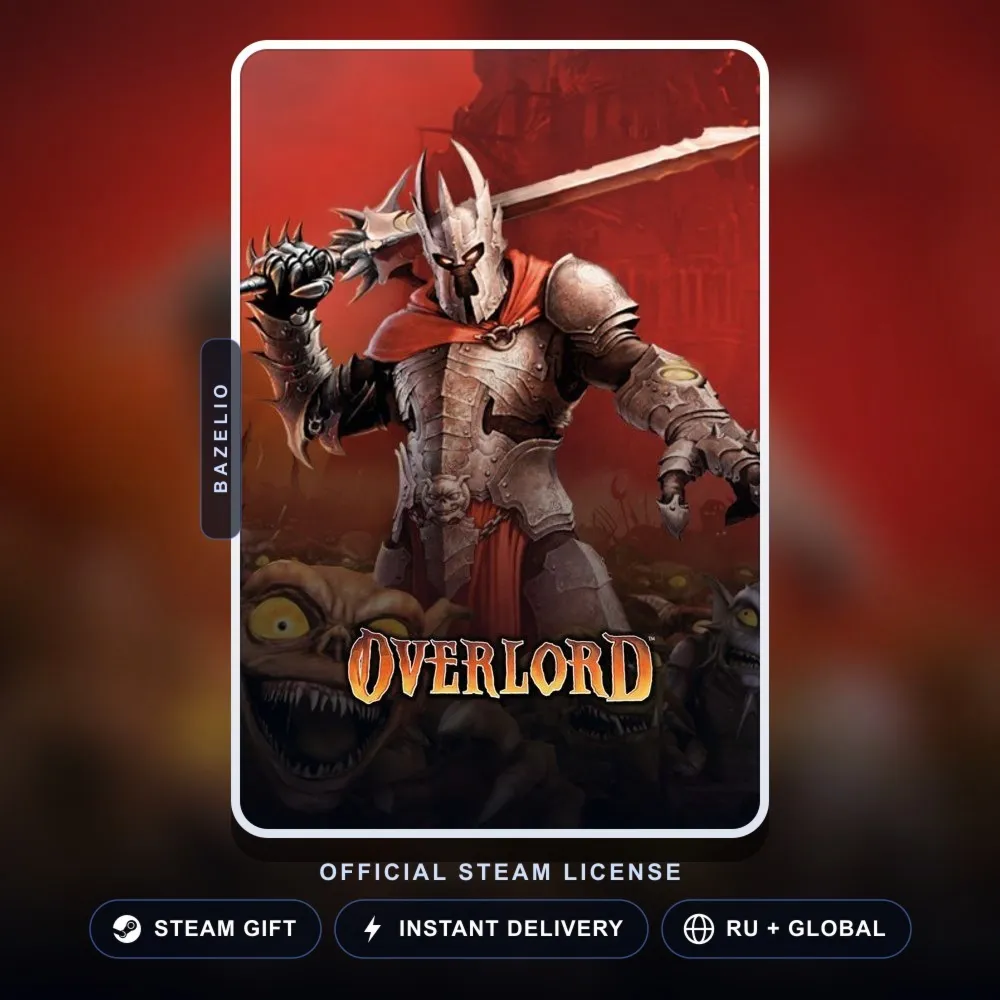 Overlord (Steam Gift) · РФ и весь мир · Автодоставка 24/7