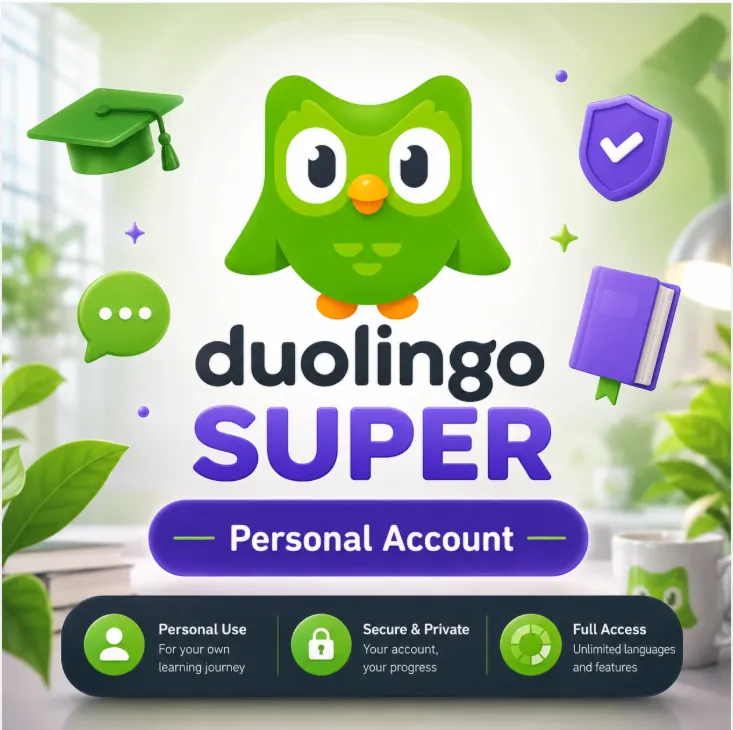 Duolingo Super (3–12 месяцев, личный аккаунт) | Приглашение