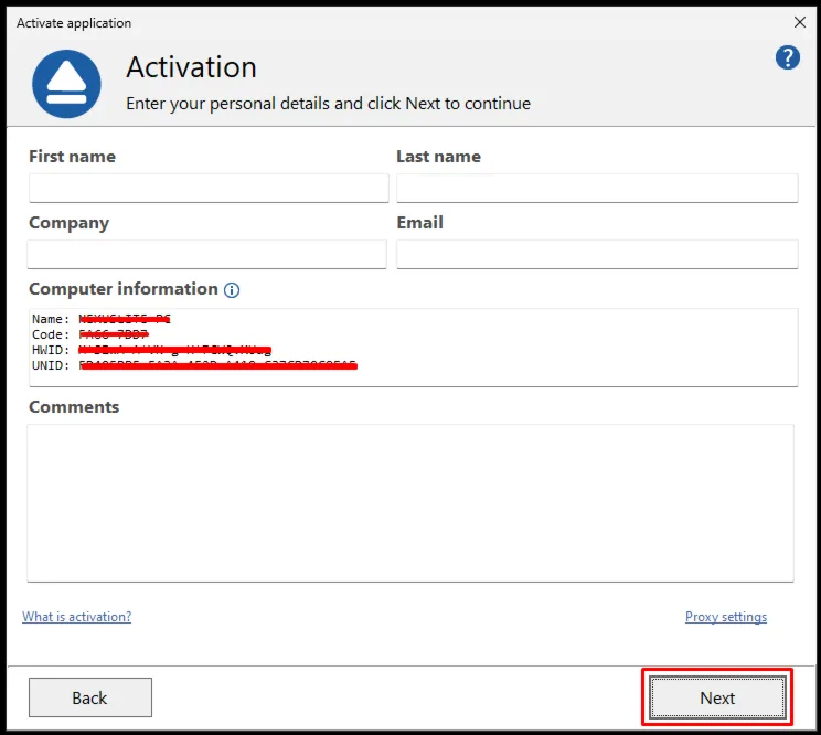 Backup4all Lite 9.9 Ключ продукта
