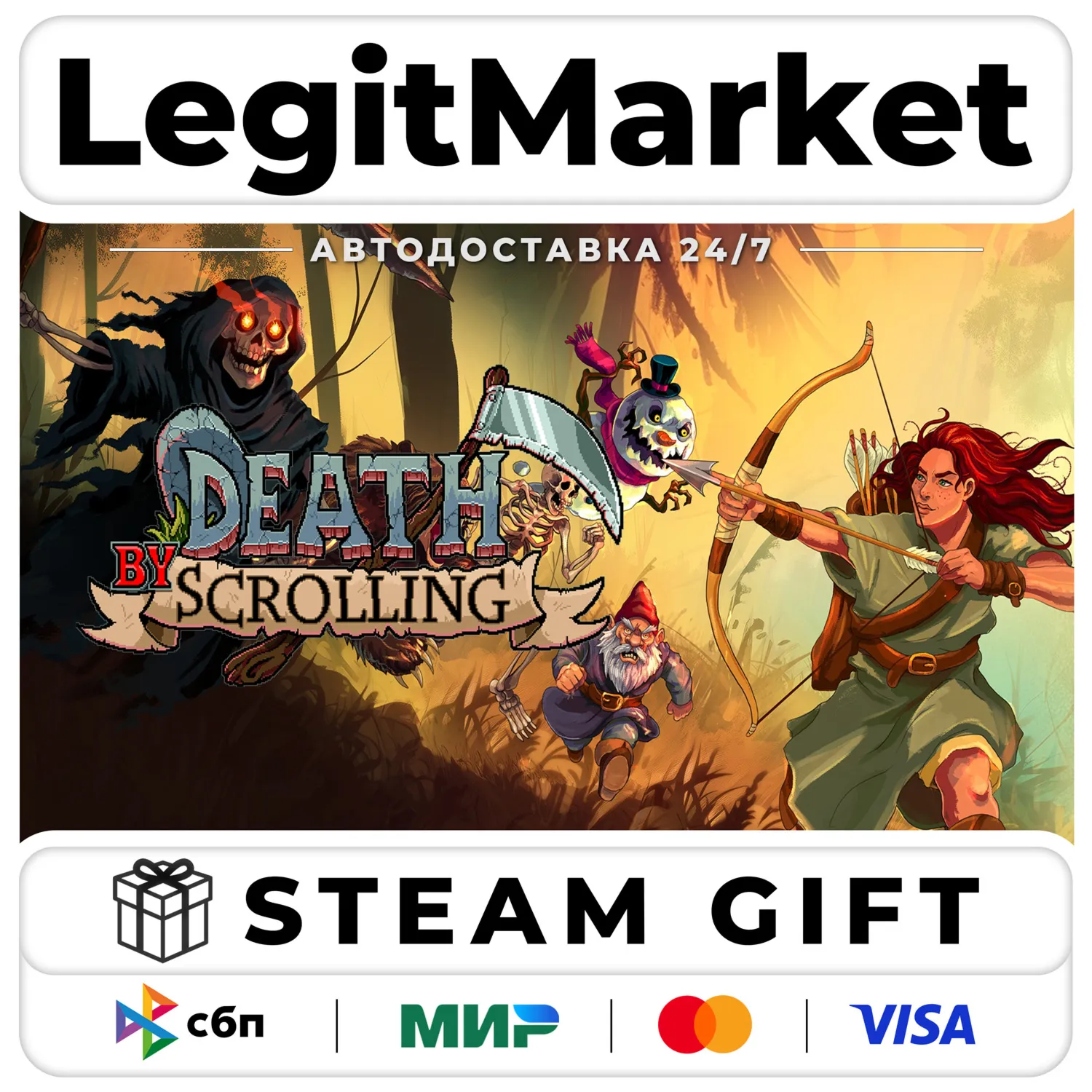 Death by Scrolling / Steam АВТО / РУ + МИР