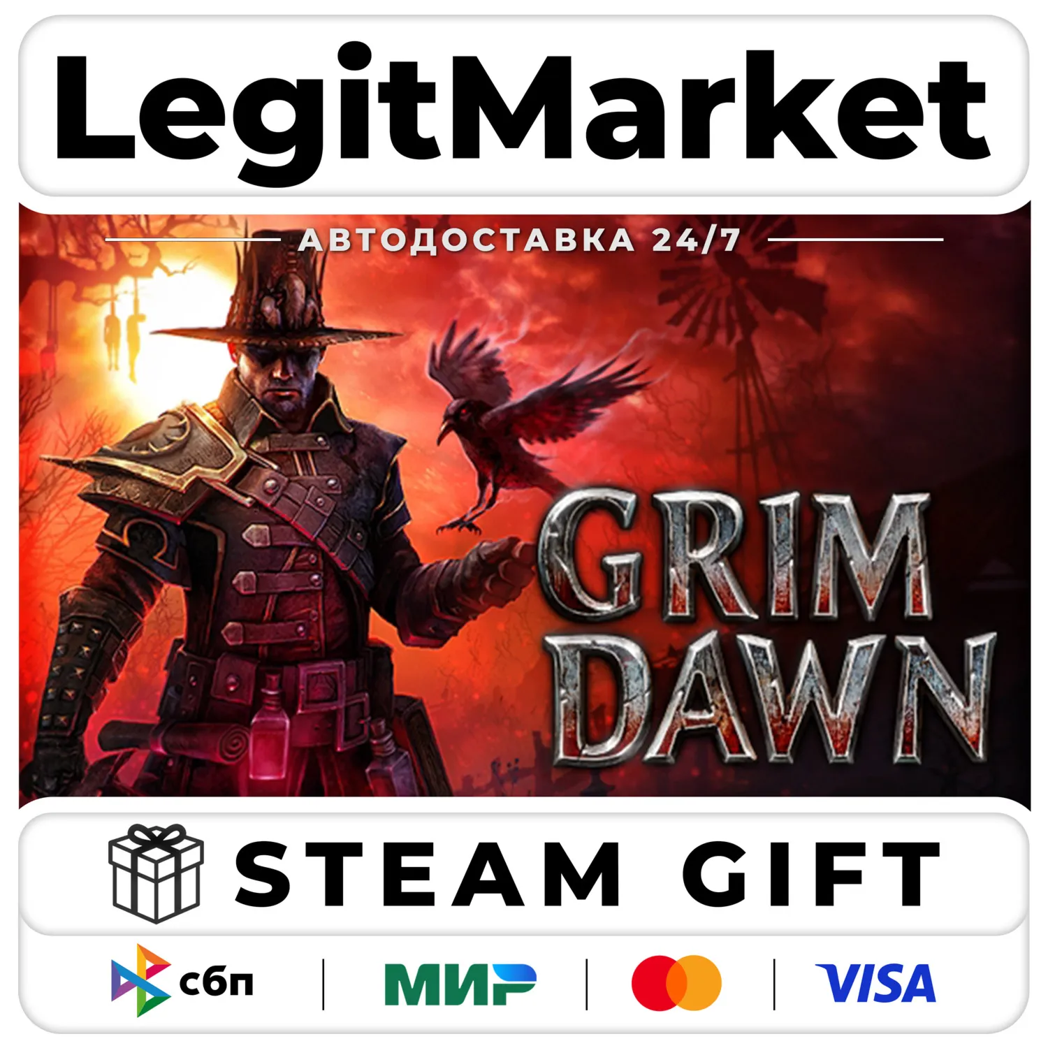 Grim Dawn Steam GIFT РУ+МИР АВТО