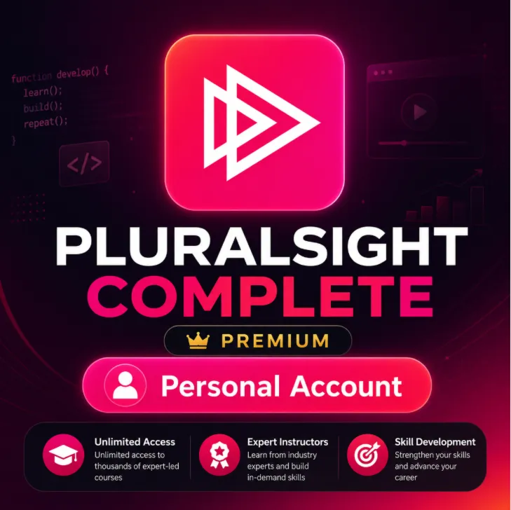 Pluralsight Complete (персональная подписка на 3–12 месяцев)