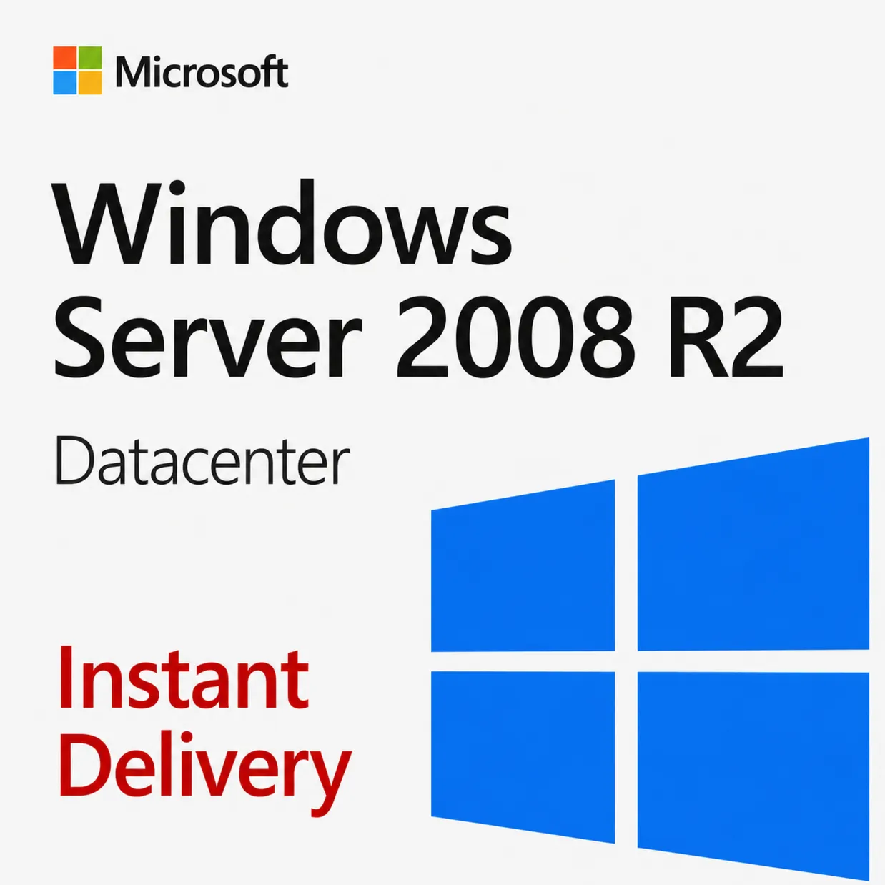 Windows Server 2008 R2 Datacenter (онлайн-активация) - мгновенная доставка