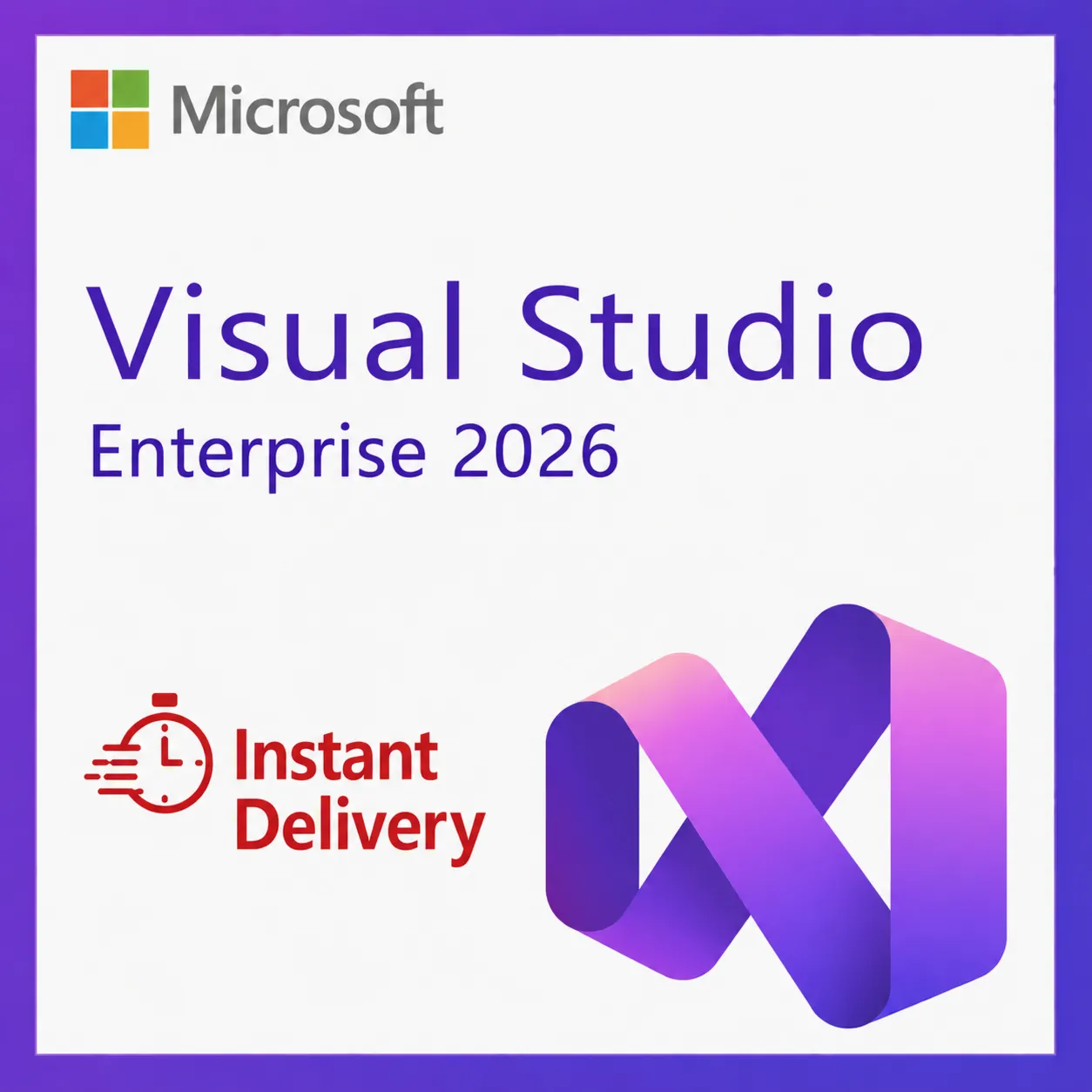 Visual Studio Enterprise 2026 (ключ) — мгновенная доставка