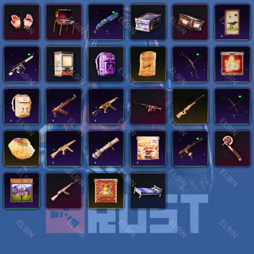 💡Rust💎Twitch Drops🏅28 items + 🎁