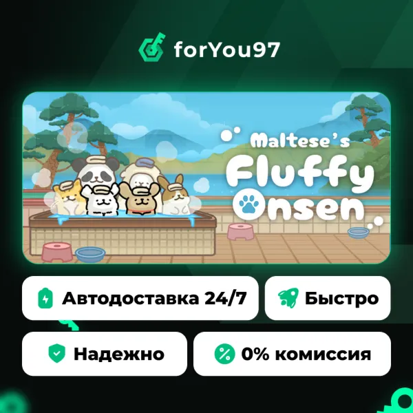Maltese's Fluffy Onsen · Steam Gift · АВТОДОСТАВКА