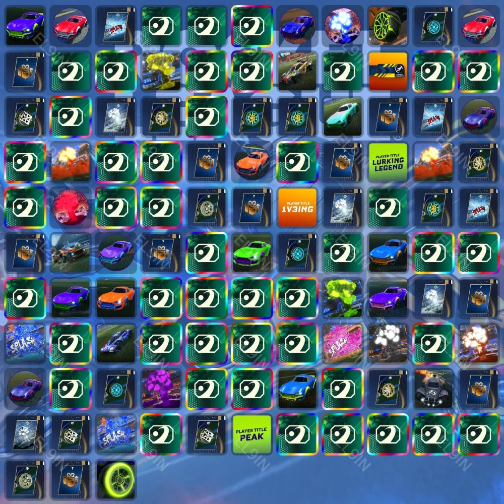 ⭐Rocket League🎲Twitch Drops✅113 items + 🎁