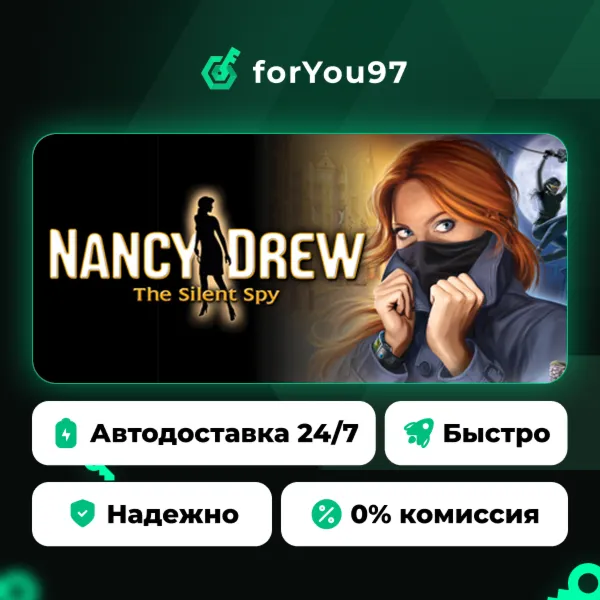 Nancy Drew®: The Silent Spy · Steam Gift · АВТОДОСТАВКА