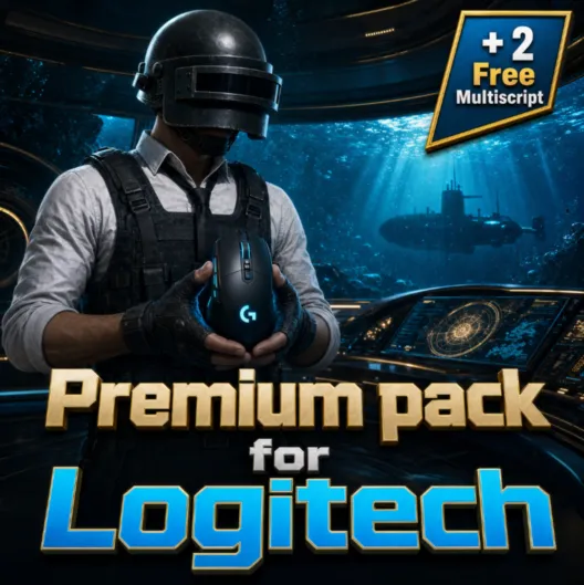Premium пакет скриптов для Logitech (все сборки + 2 мультискрипта)