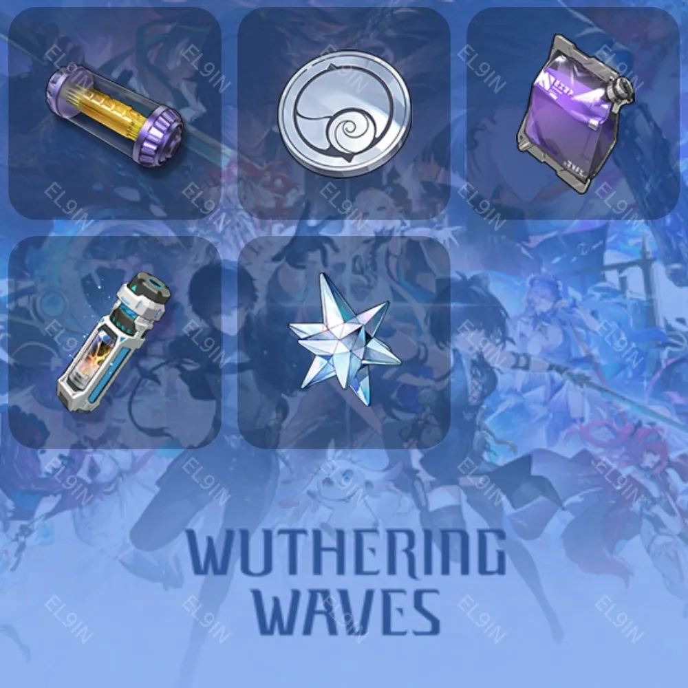 Wuthering Waves Твич Дропсы 5 предметов +