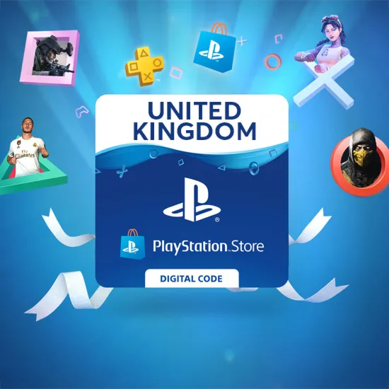 PlayStation Store 10-200 GPB Великобритания — цифровой код, мгновенная доставка