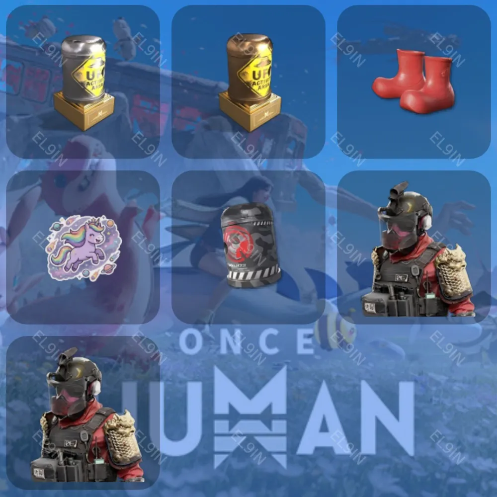 Once HumanТвич Дропсы7 предметов + 
