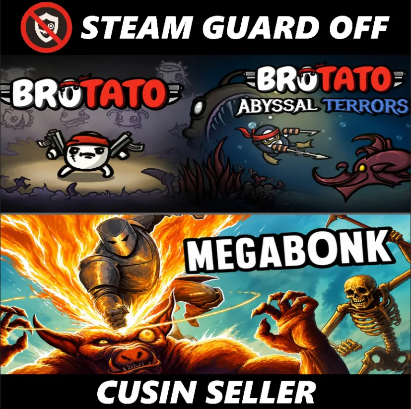  Brotato + DLC: Abyssal Terrors | Оффлайн аккаунт | Без Guard