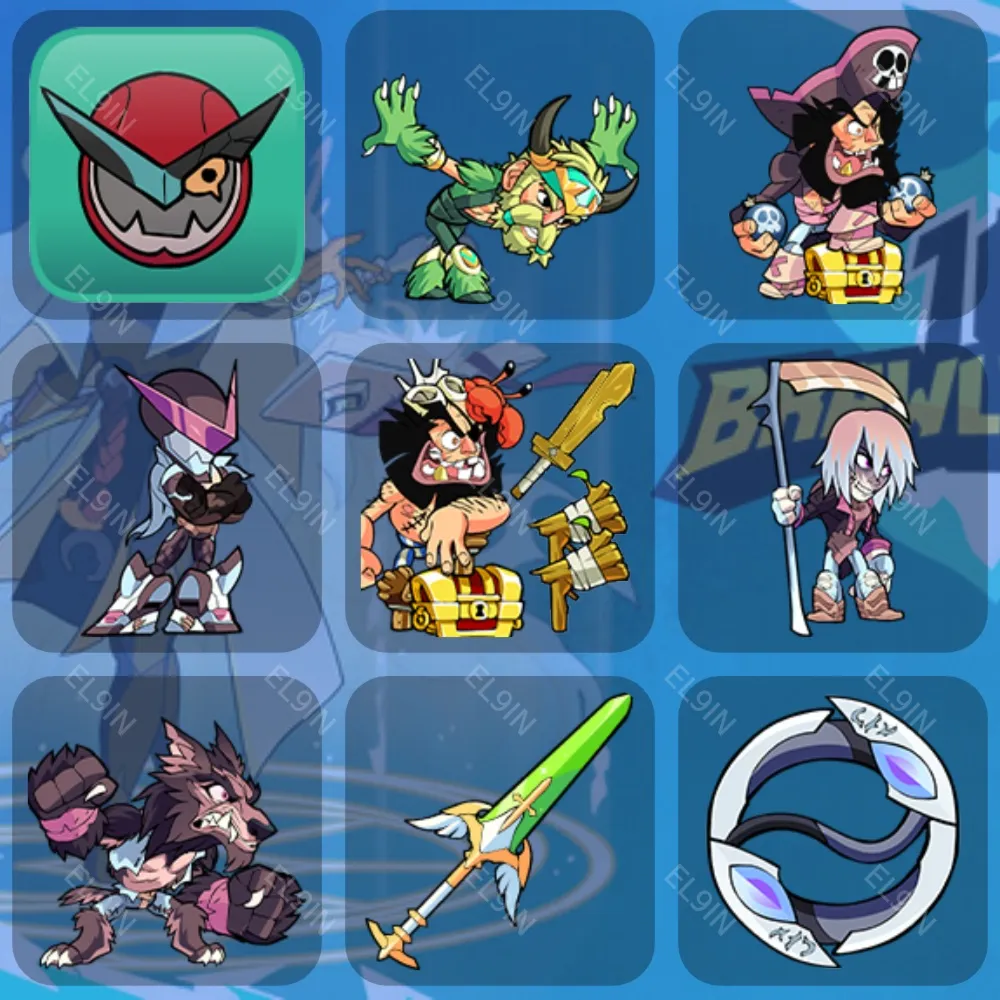 Brawlhalla️Твич Дропсы9 предметов + 