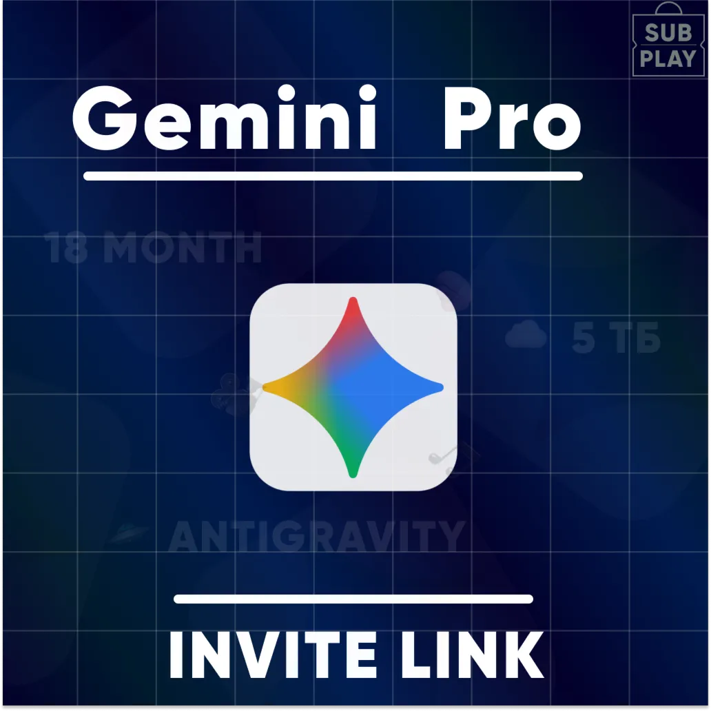 Gemini PRO | 6 месяцев | АВТО 24/7 |Gemini 3.5 | 5TB | Veo 3.1 | Nano Banano Pro