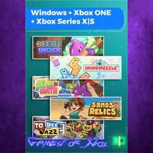 ️Beetle Shock + Immunuzzle + Jelly Math + Sands and Relics + To bee Jazz Bundle XBOX