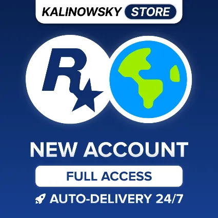 🔥 НОВЫЙ ROCKSTAR GAMES АККАУНТ — ПОЛНЫЙ ДОСТУП · ВЕСЬ МИР