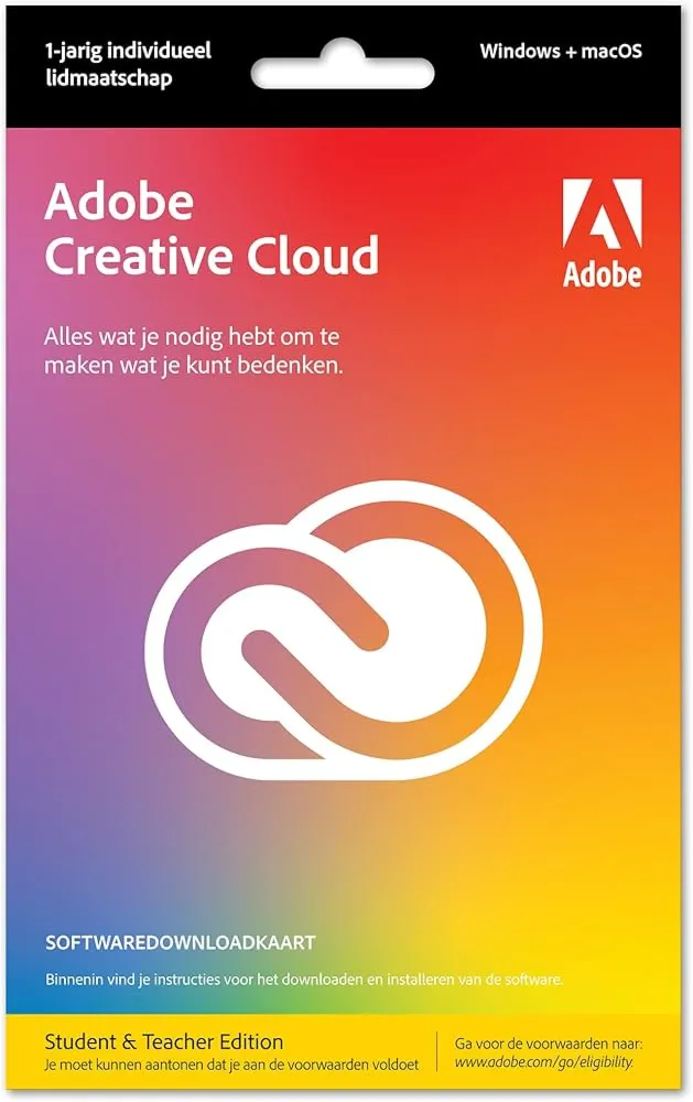 ADOBE CREATIVE CLOUD PRO ВСЕ ПРИЛОЖЕНИЯ X10 - 12 МЕСЯЦЕВ КЛЮЧ - ГЛОБАЛЬНЫЙ