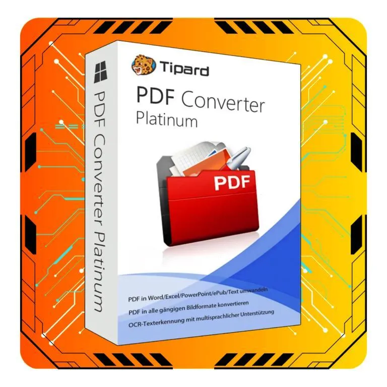 Tipard PDF Converter Platinum Код регистрации на 1 год