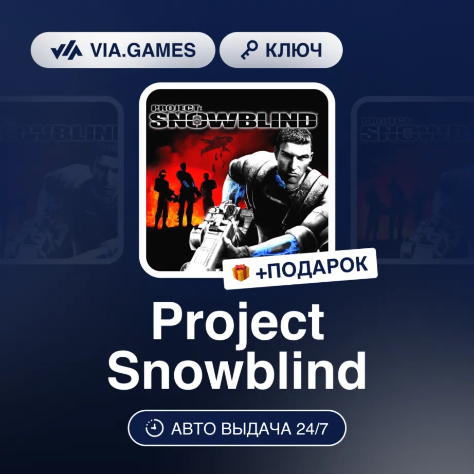 Project Snowblind (Steam Ключ) РФ-СНГ-МИР + Подарок