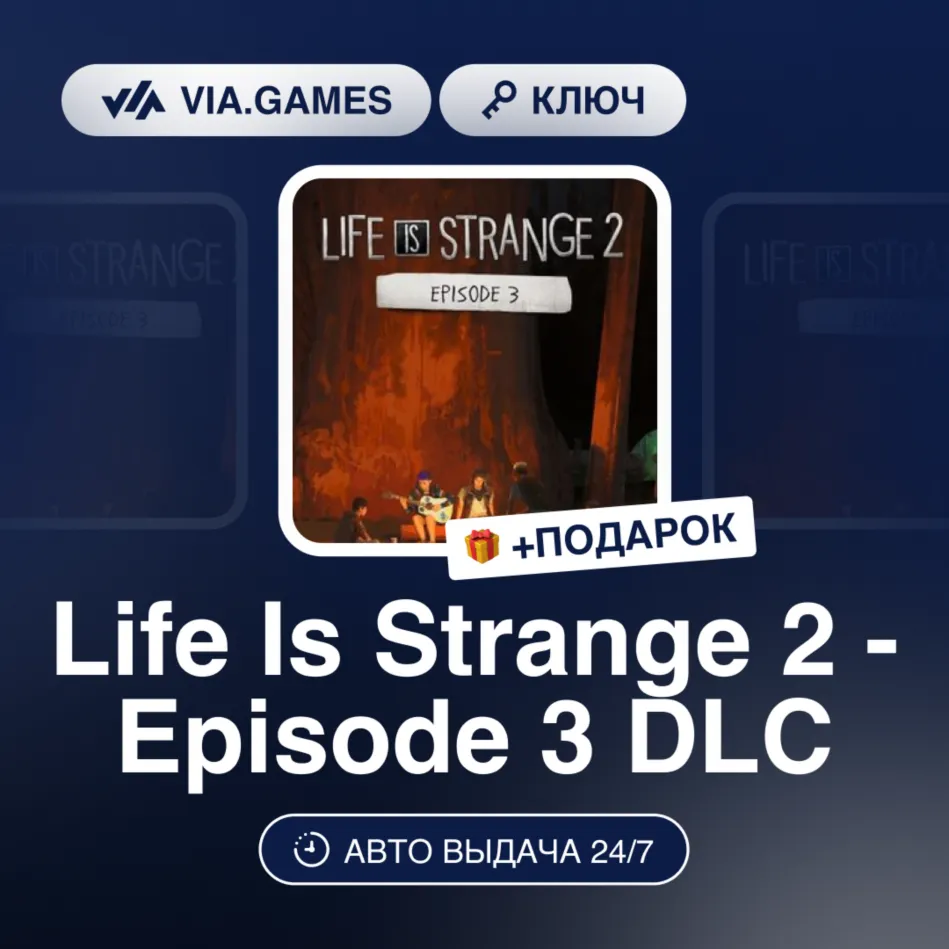 LIFE IS STRANGE 2 - EPISODE 3 DLC (Steam Ключ) РФ-СНГ-МИР + Подарок