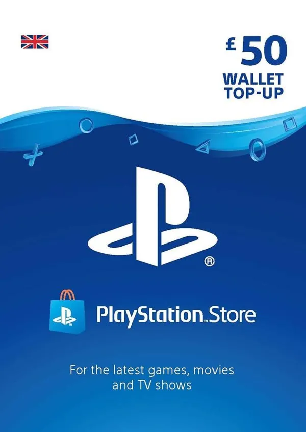 PlayStation Network Gift Card 50 GBP£ (ЮК)