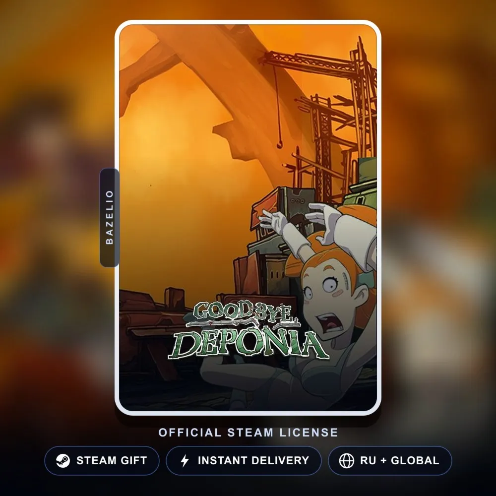 Goodbye Deponia (Steam Gift) · РФ и весь мир · Автодоставка 24/7