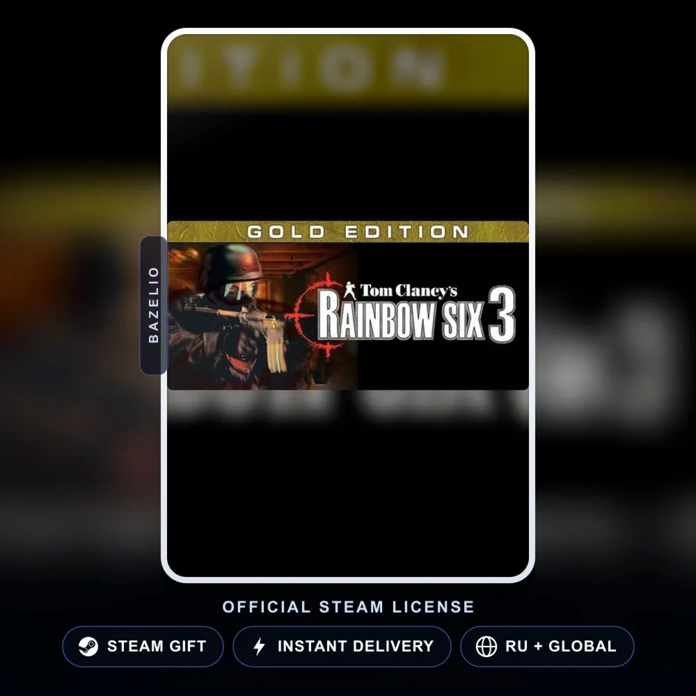 Tom Clancy's Rainbow Six 3 Gold (Steam Gift) · РФ и весь мир