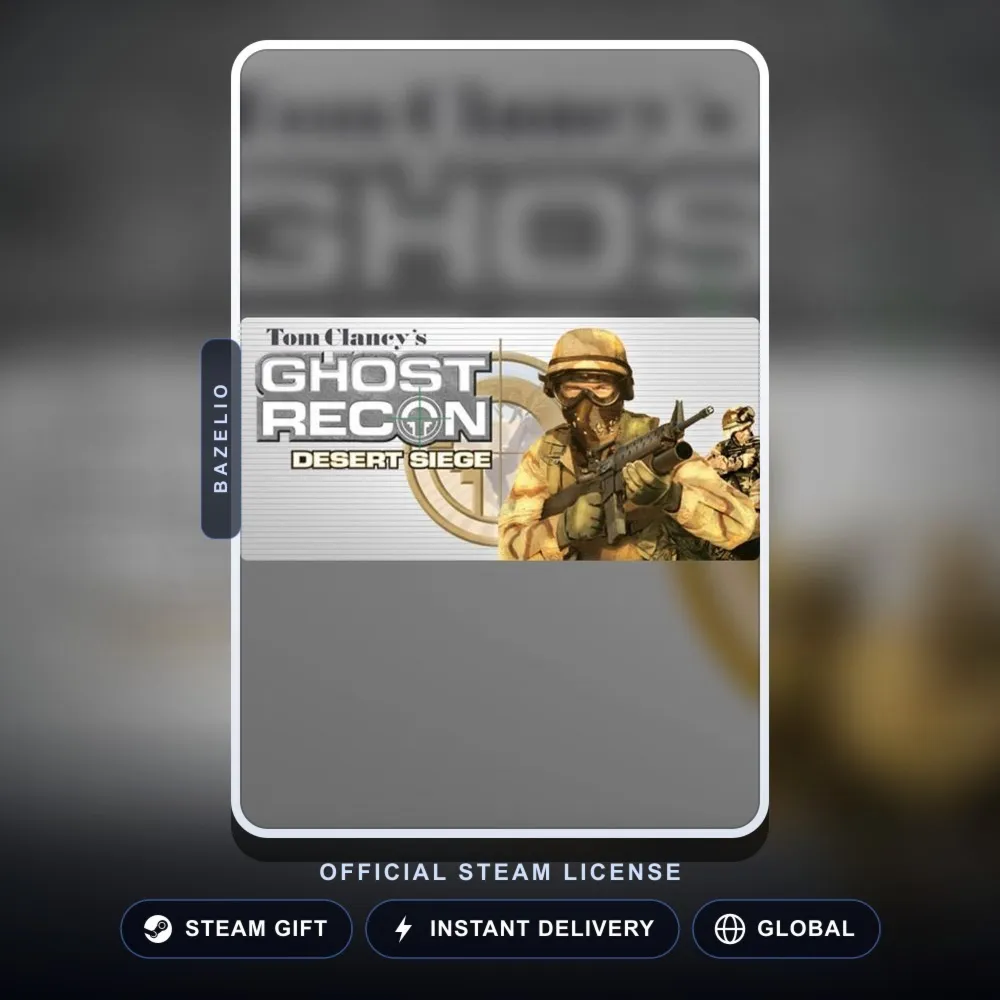 Tom Clancy's Ghost Recon: Desert Siege (Steam Gift) · Весь мир