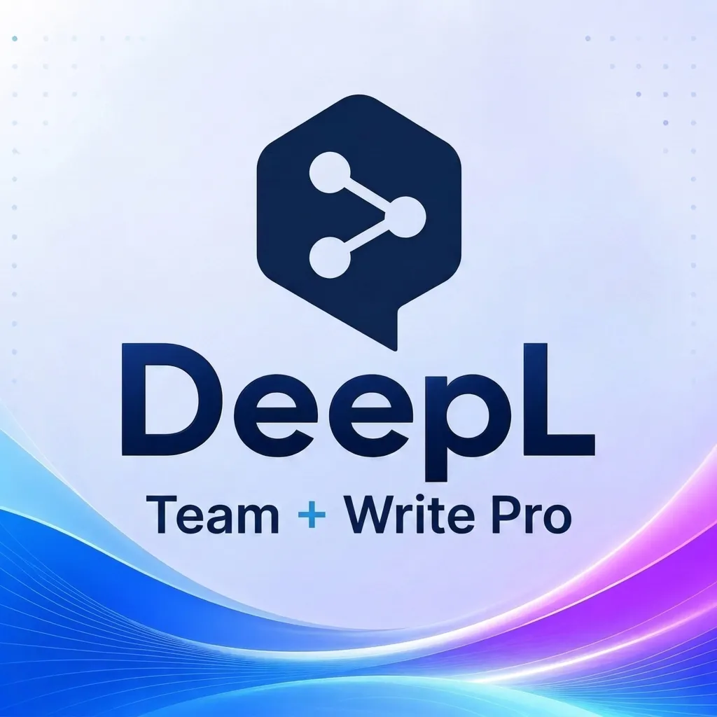 DeepL Team + Write Pro | 1 месяц | Подписка | Личный аккаунт