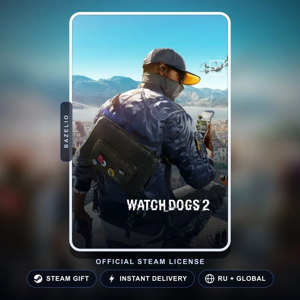 Watch Dogs 2 (Steam Gift) · РФ и весь мир · Автодоставка 24/7