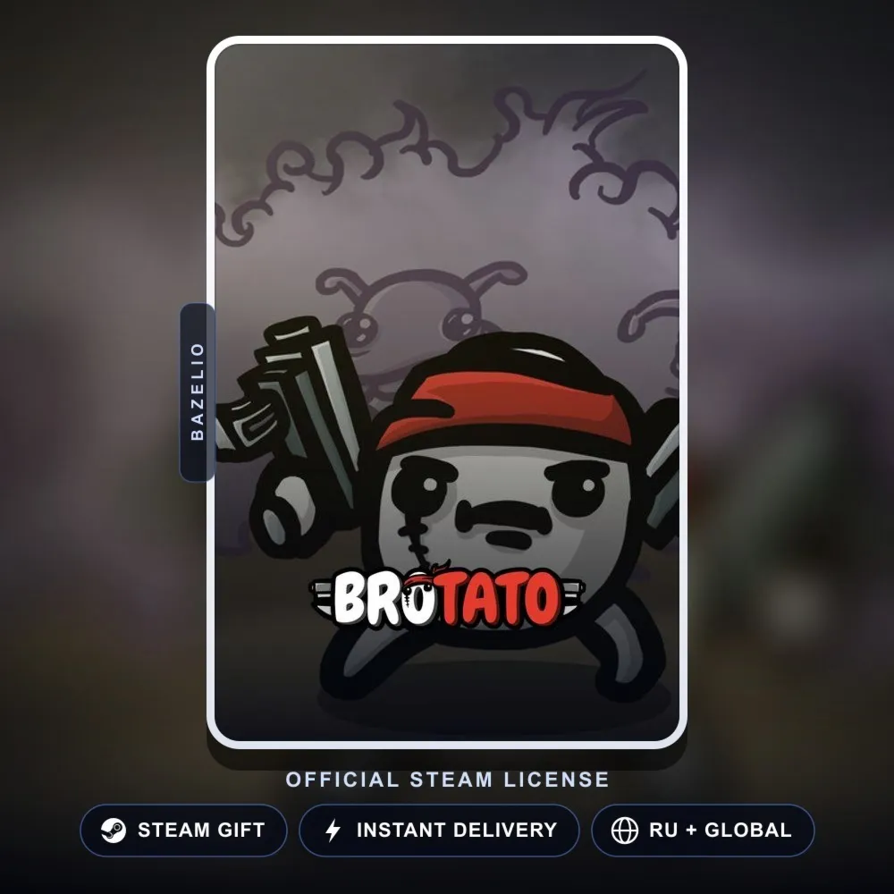 Brotato (Steam Gift) · РФ и весь мир · Автодоставка 24/7