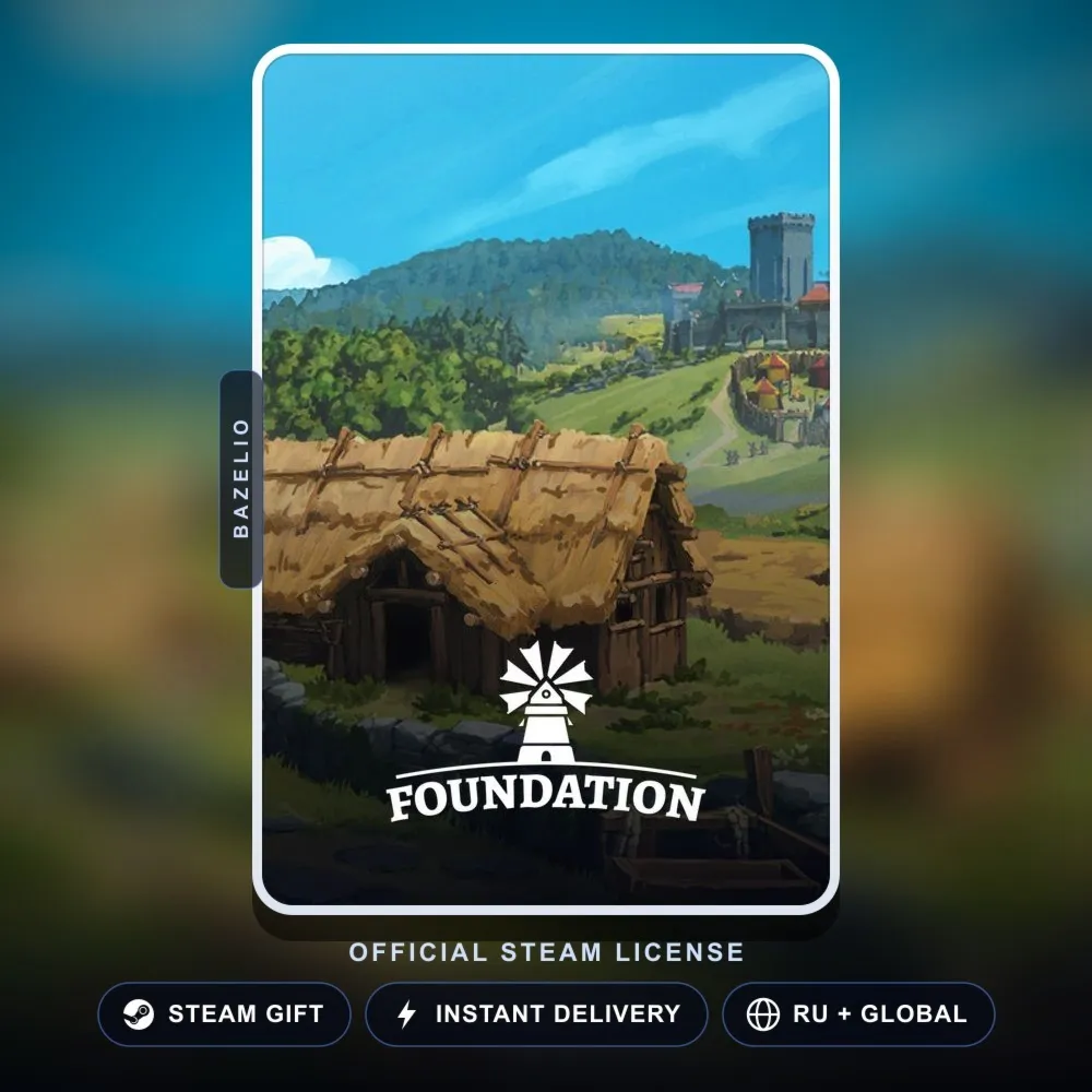 Foundation (Steam Gift) · РФ и весь мир · Автодоставка 24/7
