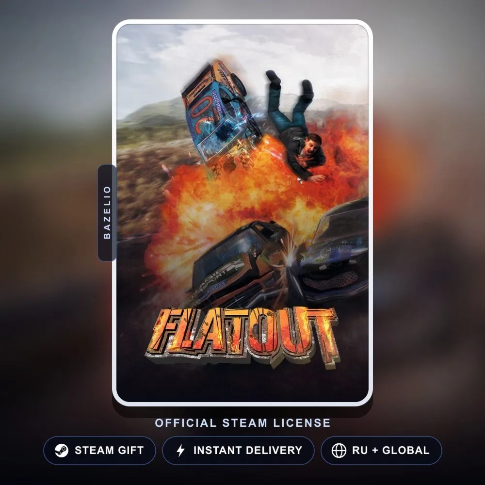 FlatOut (Steam Gift) · РФ и весь мир · Автодоставка 24/7