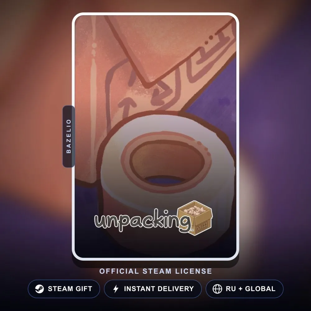Unpacking (Steam Gift) · РФ и весь мир · Автодоставка 24/7
