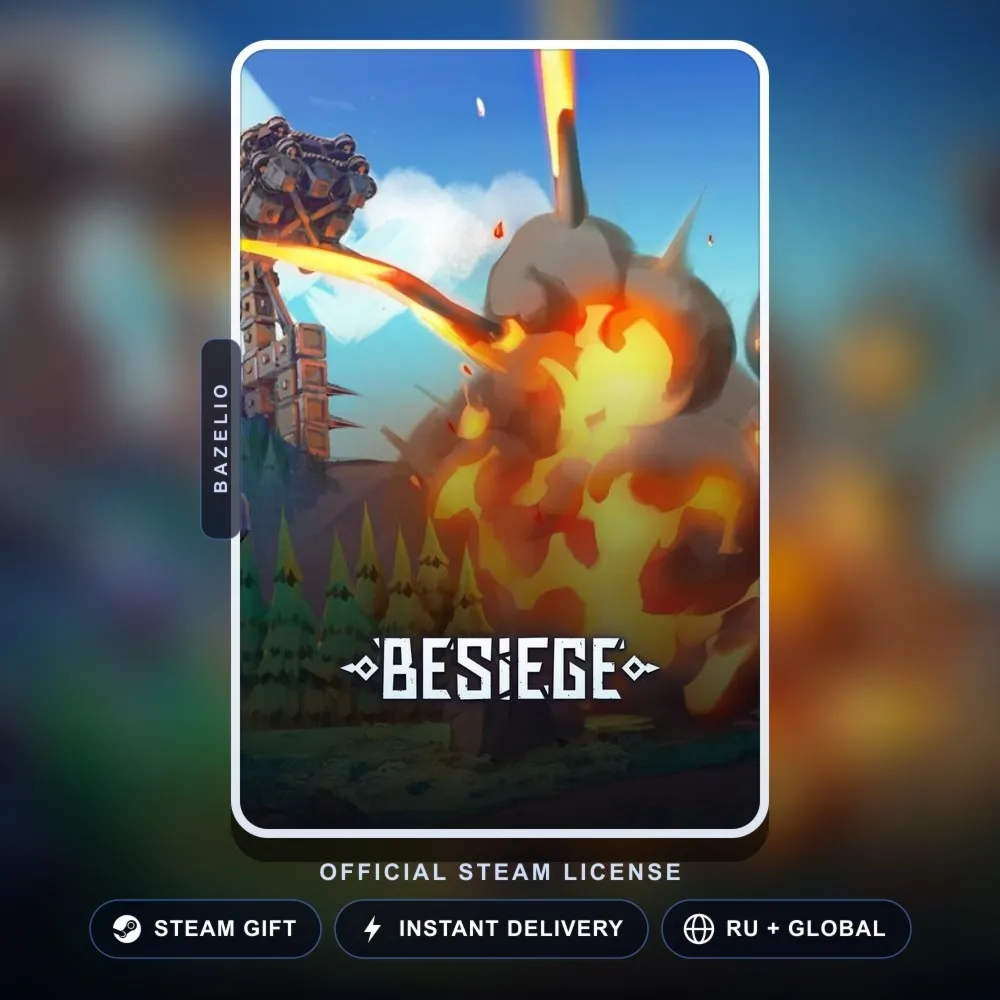 Besiege (Steam Gift) · РФ и весь мир · Автодоставка 24/7