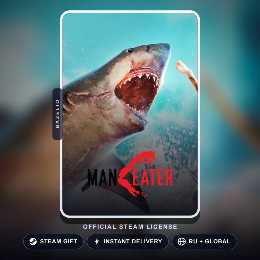 Maneater (Steam Gift) · РФ и весь мир · Автодоставка 24/7