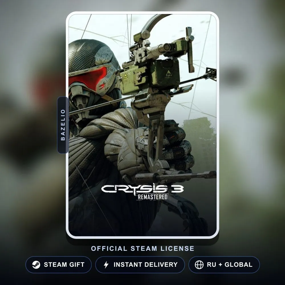 Crysis 3 Remastered (Steam Gift) · РФ и весь мир · Автодоставка 24/7