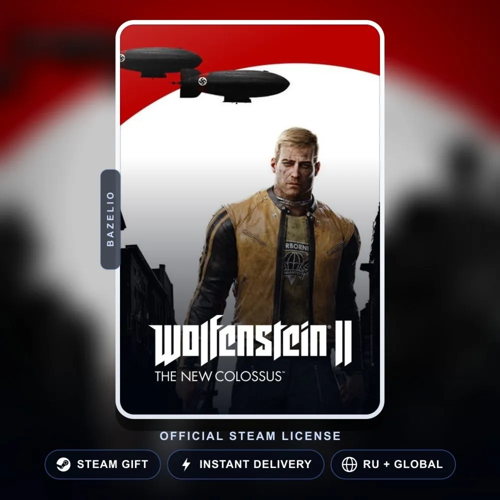 Wolfenstein II: The New Colossus (Steam Gift) · РФ и весь мир