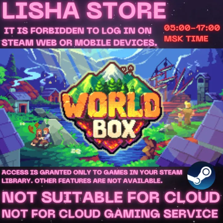 WorldBox - God Simulator Стим Оффлайн на 90 дней