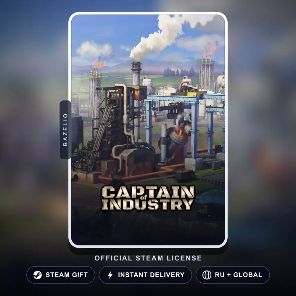 Captain of Industry (Steam Gift) · РФ и весь мир · Автодоставка 24/7