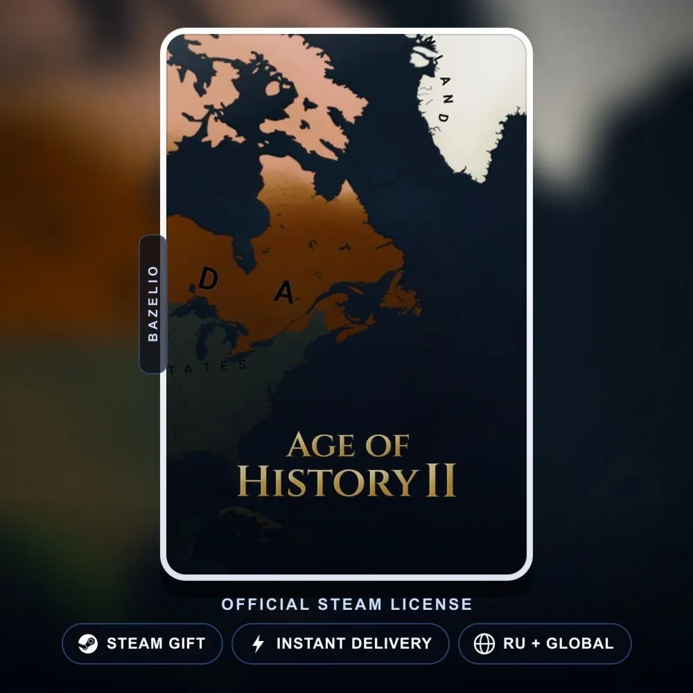 Age of History II (Steam Gift) · РФ и весь мир · Автодоставка 24/7