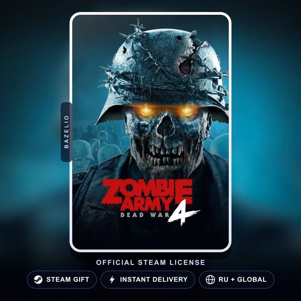 Zombie Army 4: Dead War (Steam Gift) · РФ и весь мир · Автодоставка 24/7