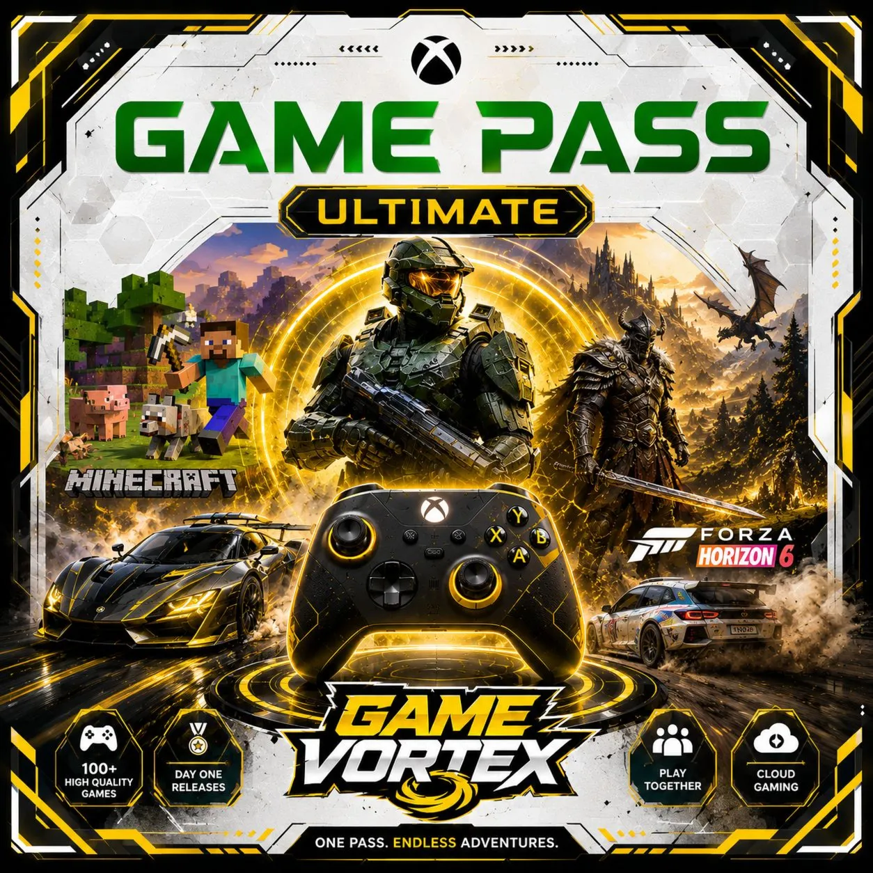 Xbox Game Pass Ultimate 2-6 Months Subscription