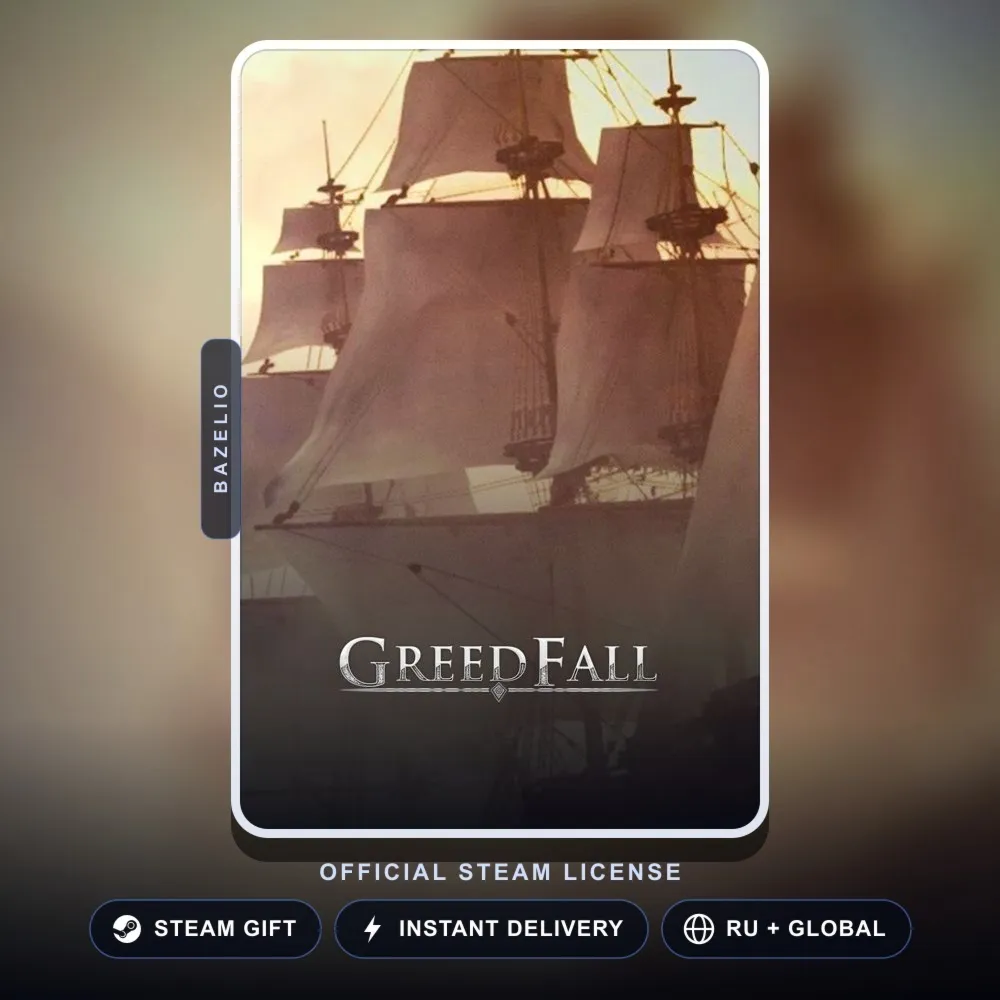 GreedFall (Steam Gift) · РФ и весь мир · Автодоставка 24/7