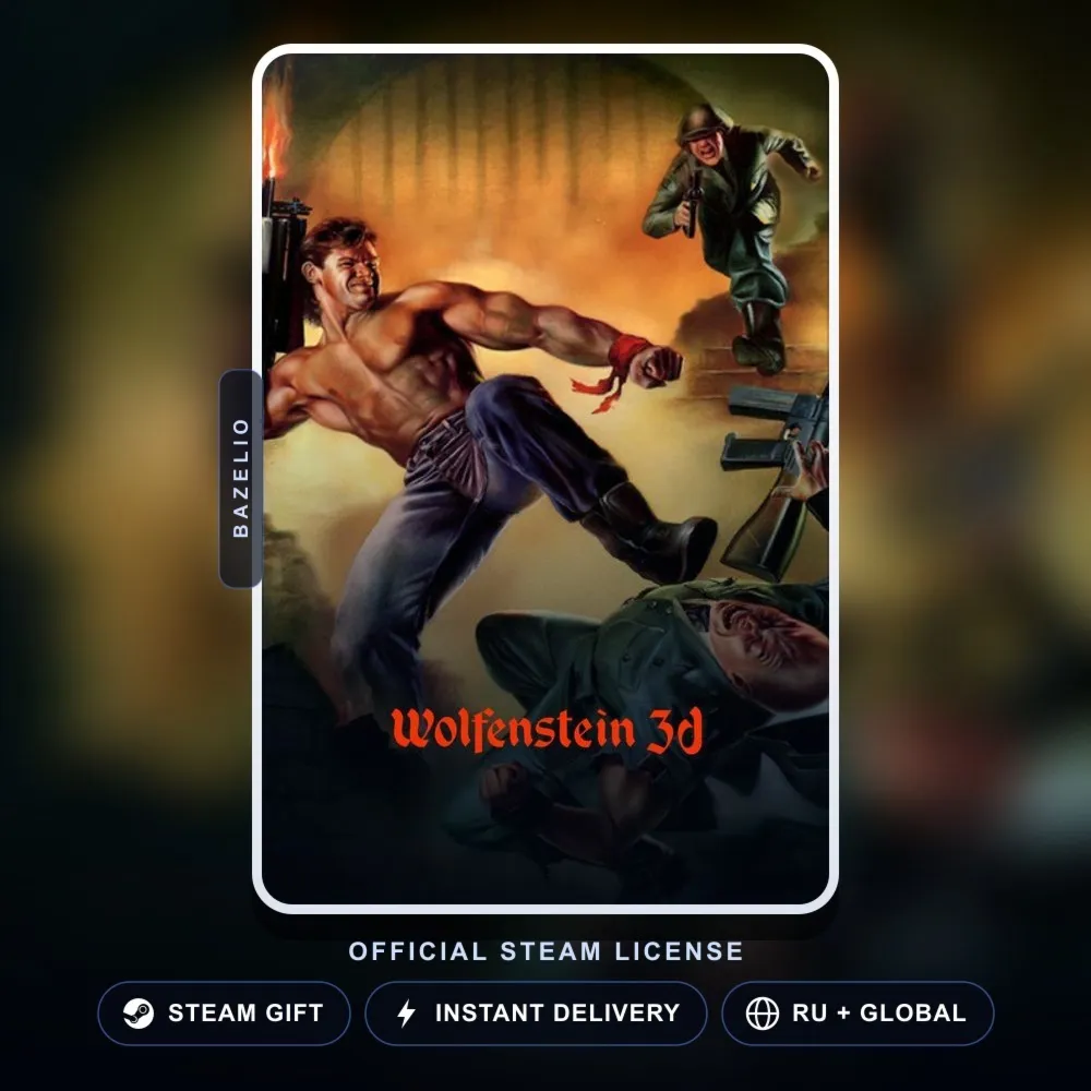 Wolfenstein 3D (Steam Gift) · РФ и весь мир · Автодоставка 24/7