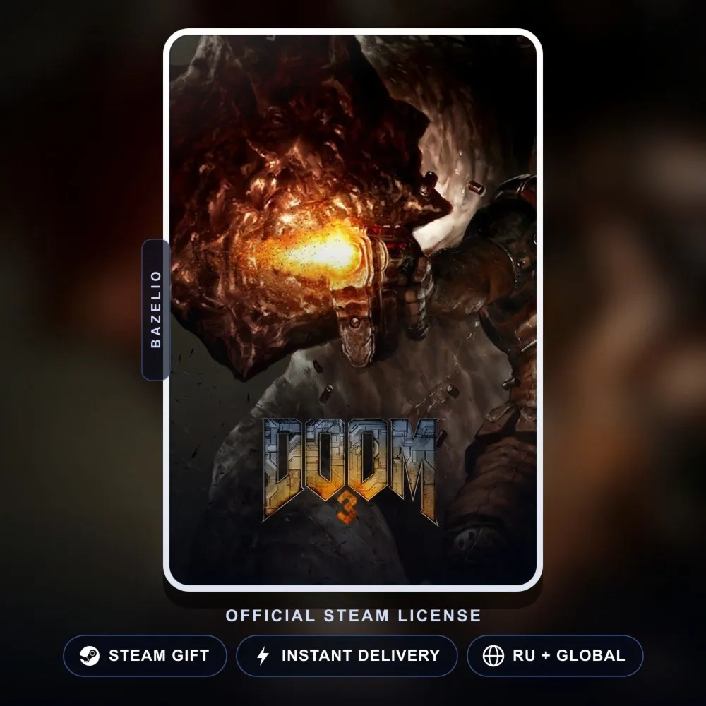 DOOM 3 (Steam Gift) · РФ и весь мир · Автодоставка 24/7